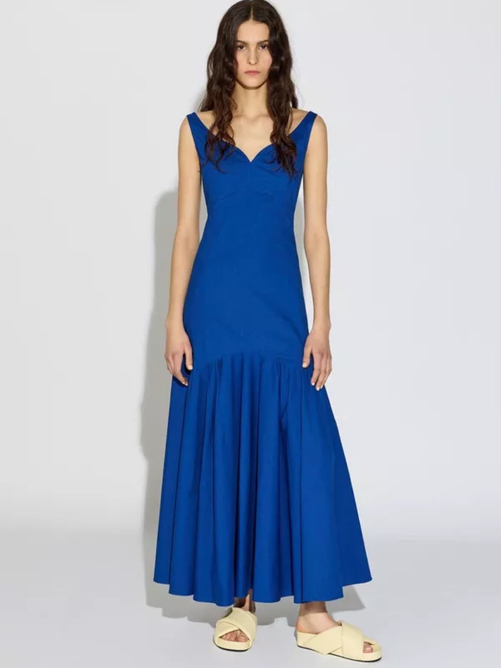 Callas Milano Kinley Stretch Poplin Dress Mare